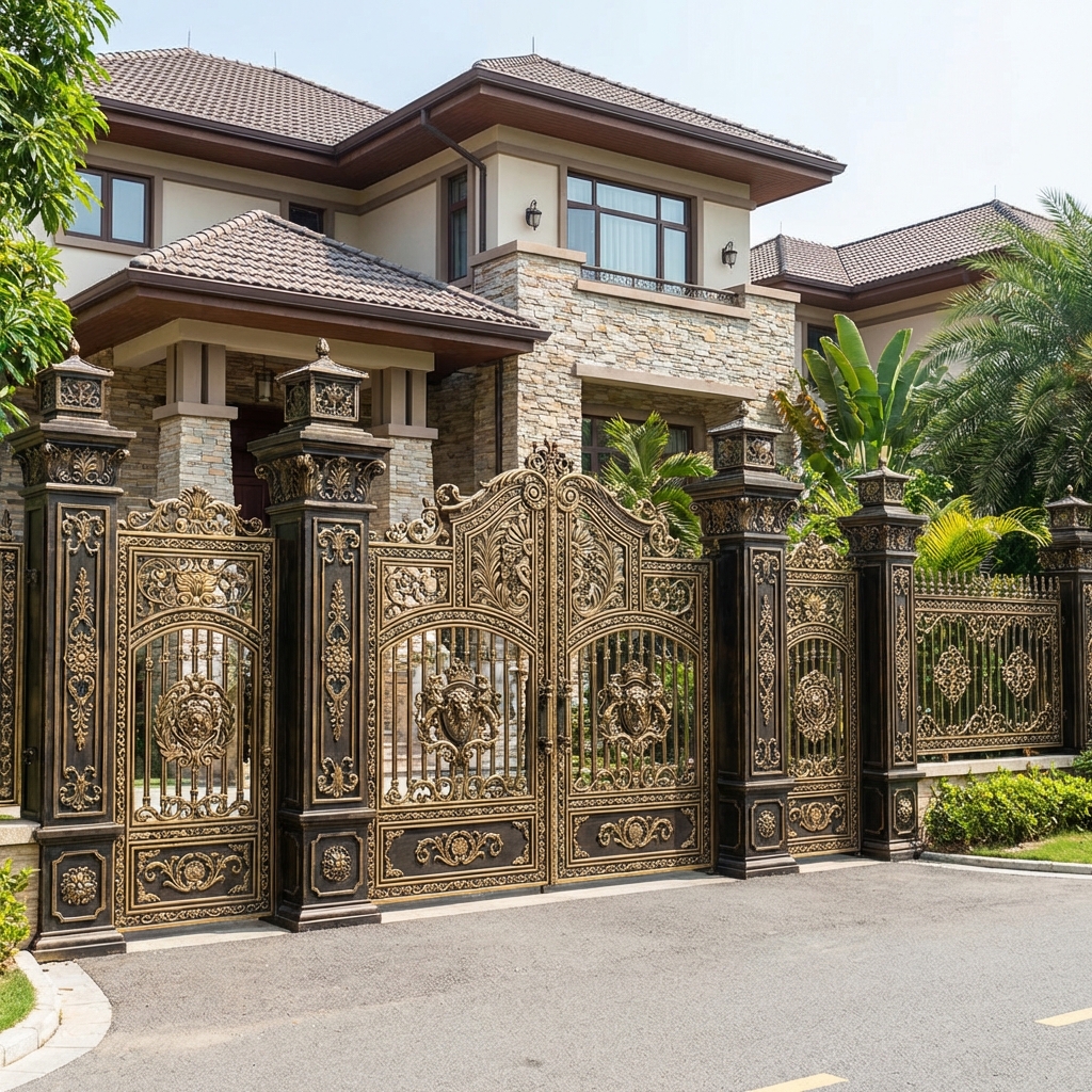 Cổng CNC 4 Cánh Linh Hoạt